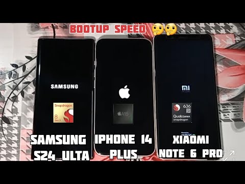 Samsung vs apple vs xiaomi bootup test🤔