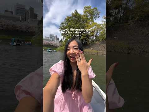 POV: your dream proposal in your favourite country in the world! 💍🌸 #proposalvideo #japan #couple