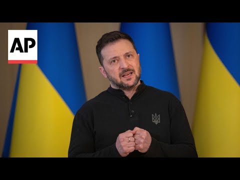 Ukraine's Zelenskyy urges 'active pressure' on Russia to end the fighting