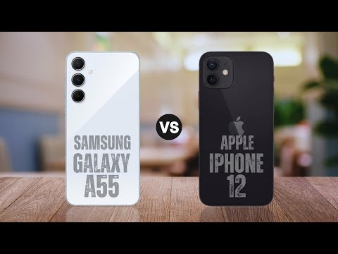 Samsung Galaxy A55 vs iPhone 12 - Full Comparison