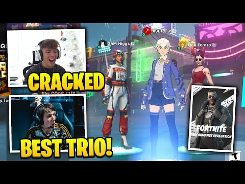 Clix PROVES with PeterBot that They are The BEST Trio in Fortnite EVAL