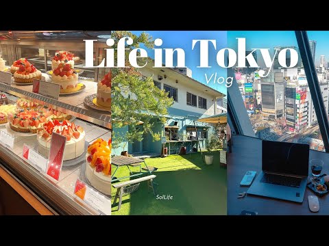 Tokyo VLOG| What I eat in a week living in Tokyo, Tsutaya share lounge, Yakitori FUKU, omakase sushi