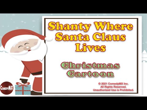 Christmas Cartoon | The Shanty Where Santa Claus Lives (1933)