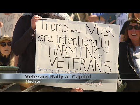 Veterans rally at Capitol to protest VA cuts