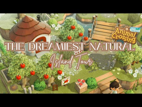 The Dreamiest Natural Island // Animal Crossing New Horizons Island Tour