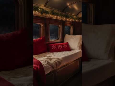 All aboard the holiday dreamland express! 🚂🎄🌙 #shorts #christmasambience #trainsounds