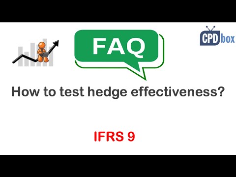 How to test hedge effectiveness under IFRS 9? - CPDbox answers