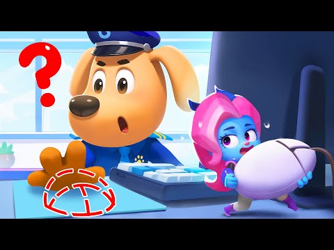 Mini Antel and Sheriff | Funny Stories for Kids | Safety Rules | Sheriff Labrador | BabyBus