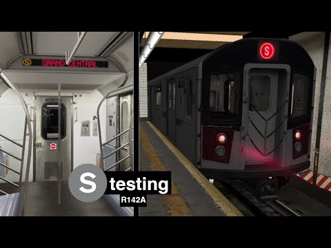 OpenBVE (R142A) Testing on the 42nd Street Shuttle (S) Between Times Square and Grand Central