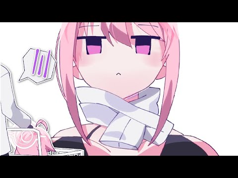 a wild Eimi has appeared! [Blue Archive Animation] samui yo atsui