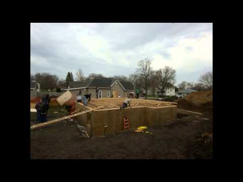 EPS Builds Habitat House Boone 2014