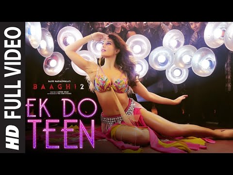 Ek Do Teen - 8D Song | Baaghi 2 | Jacqueline Fernandez, Tiger S | 8D BollyWood