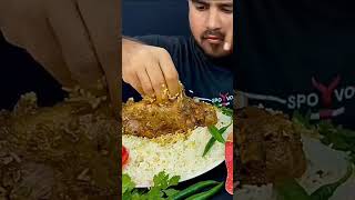 Spicy mutton #mukbang #eatingshow #food #eatingsounds #chicken #maddyeats