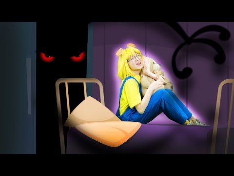 I Can’t Sleep, Mommy! | Afraid of the Dark Song + More Nursery Rhymes & Kids Songs | Hahatoons Songs