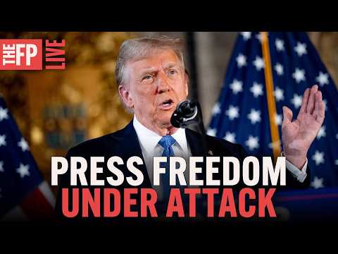 Trump Is Suing the Press—and It’s Dangerous, with Greg Lukianoff | FP LIVE