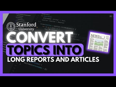 Co-Storm: FREE AI TOOL by STANFORD can convert TOPICS to LONG ARTICLES!