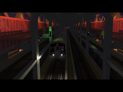 Roblox BMT Myrtle Avenue Lines | New Williamsburg Bridge + Essex Street | R160A M Train to Essex St