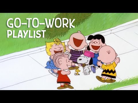 Go to work with Snoopy 🎵 Work Jazz Playlist with Snoopy