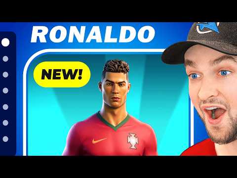 I Found Fortnite's *NEW* Ronaldo Skin!