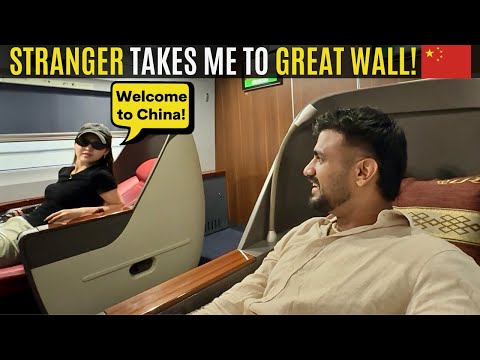 Stranger Buys Me Business Class in China’s Bullet Train! 🇨🇳