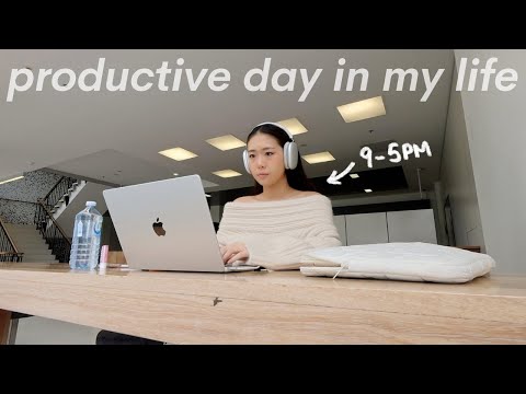 morning to night routine | 9-5PM work, productive day in my life, uni day, watch for motivation