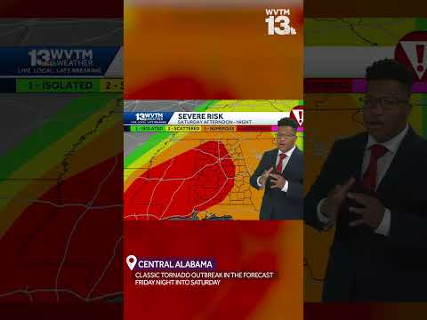 FORECAST: Severe threat of tornadoes, hail, flooding across Alabama Friday and Saturday