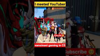 i meeted vamsinani gaming in CS in my opponent player vamshi nani gaming⚡ in my game #shorts#viral