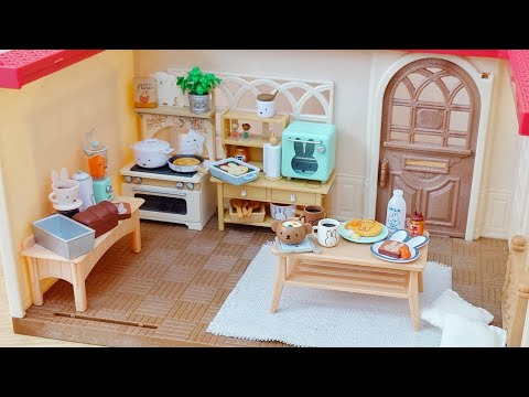 リーメント ミッフィーナチュラルキッチン 開封 シルバニアファミリー sylvanianfamilies calicocritters 森林家族 ミニチュア