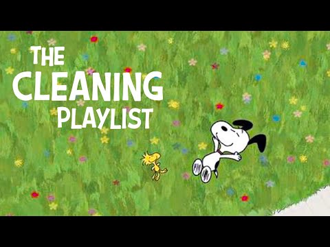 Cleaning Day Playlist 🎧 Songs to Clean your Room with Snoopy