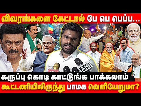 BJP ANNAMALAI PRESSMEET / தொடர் குற்றங்கள் -பொறுப்பில்லாத ஸ்டாலின் அரசு/ AMIT SHA / PMK / VAJPAYE