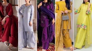 Latest farshi shalwar designs 2025 || Trendy farshi shalwar for eid || Farsi salwar kameez