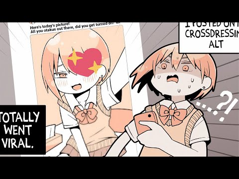 A Boy Who Went Viral While Crossdressing | Comic Dub