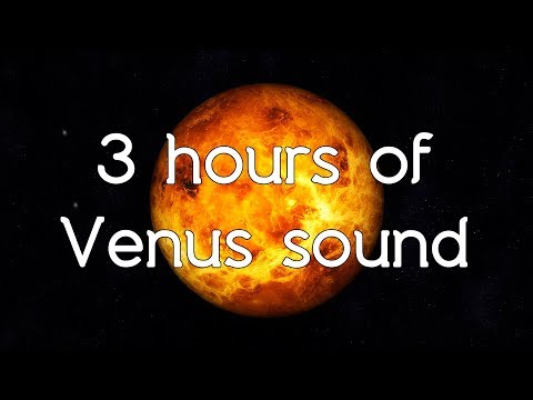 🎧 Venus sound in high quality white noise ASMR - Space sounds / Connect to the universe