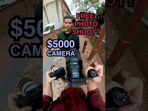 Tried to give away this $5000 camera