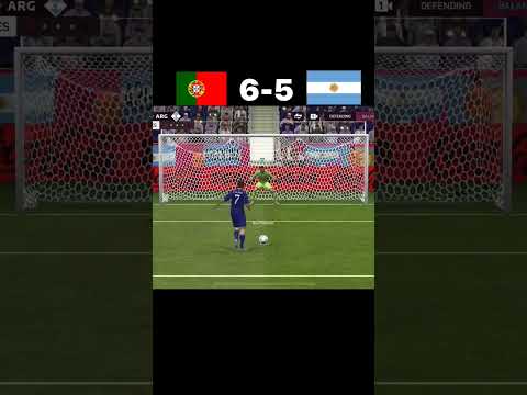 POR VS ARG 🎯🏆|| FINAL 🥵||FIFA WORLD CUP GAMEPLAY || #fifamobile #fifa22 #fifa23 #messi #ronaldo