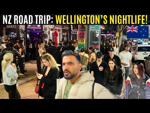 Wellington’s Nightlife & Accident on Last Day: NZ Road Trip! 🇳🇿