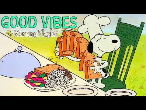 [𝐩𝐥𝐚𝐲𝐥𝐢𝐬𝐭] Good Vibes Morning Jazz with Chef Snoopy 🎧🥪 Old Jazz Music to Chill, Read, Relax,...