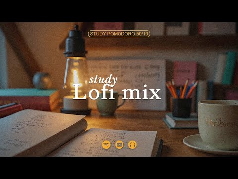 Study lofi mix 📚 deep focus 📚 lofi pomodoro 50/10 📚 3 x 50 min