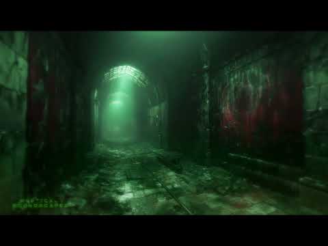 Subterranean Secrets | Abandoned Tunnel | HORROR AMBIENCE | 5 Hours | 4K